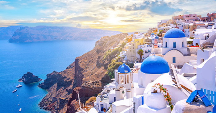 Santorini Island Sunset