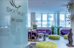 Sky Valet VIP lounge