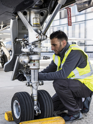 Handling aircraft jet Sky valet